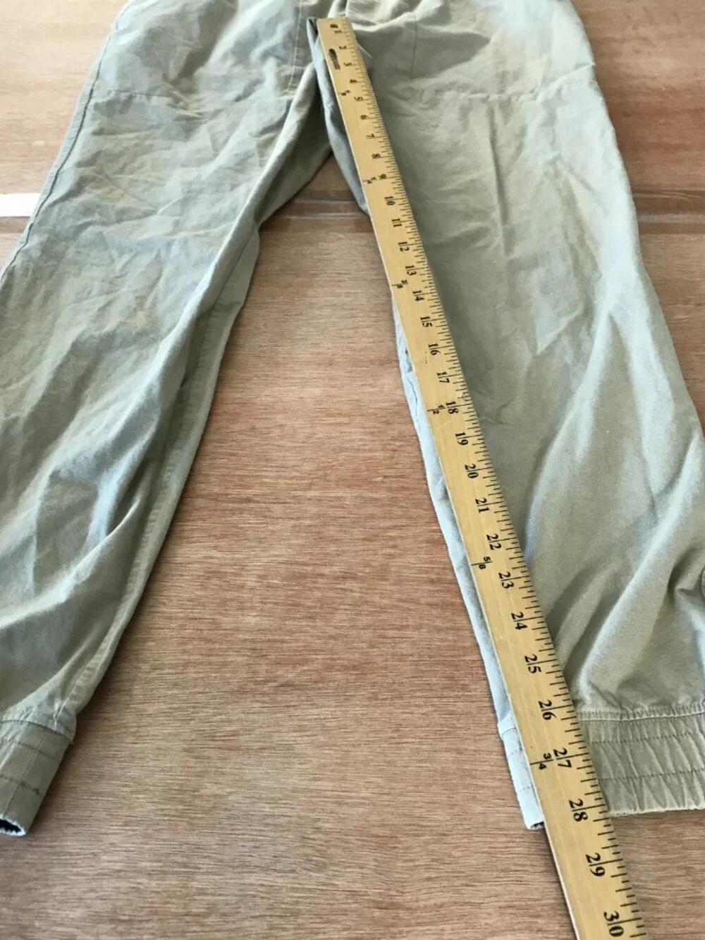 Lululemon ABC Athletic Jogger Men M Brown Mid Rise Zip Pocket Tie Waist Sports
